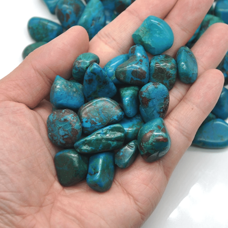 Pierre Chrysocolle Roulée | Lithothérapie Stéphanie