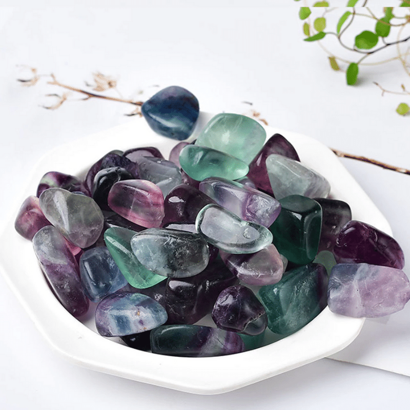Pierre Fluorite Roulée | Lithothérapie Stéphanie
