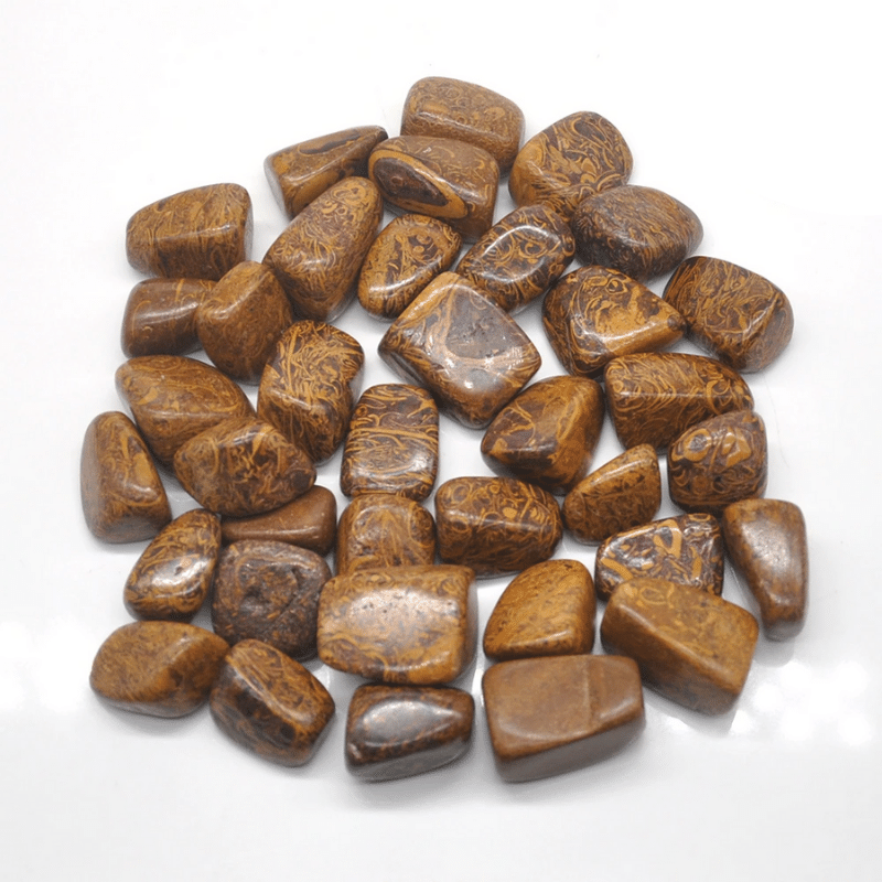 Jaspe Peau d'Éléphant Roulée | Lithothérapie Stéphanie