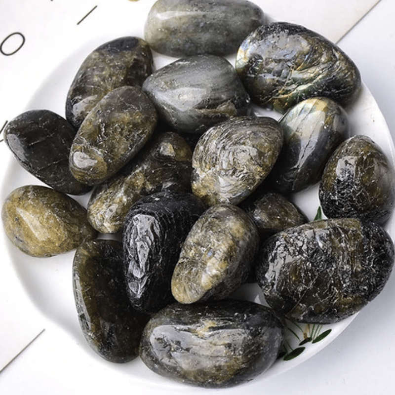 Pierre Roulée | Labradorite | 100G | Lithothérapie Stéphanie