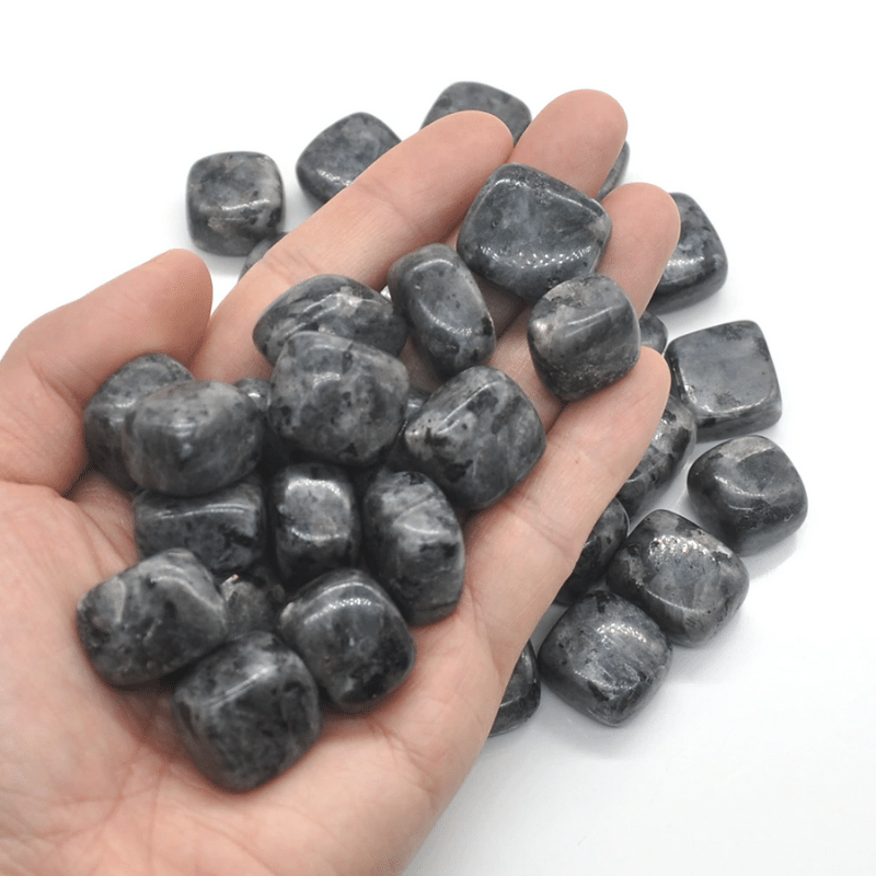 Pierre Larvikite Roulée | Lithothérapie Stéphanie