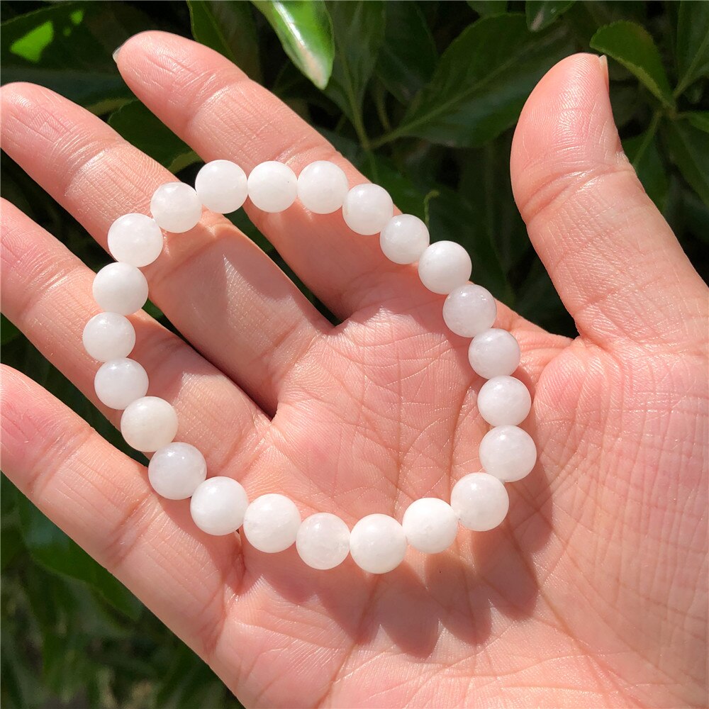 Bracelet en Quartz Neige | Lithothérapie Stéphanie