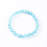 Bracelet Perles Calcite Bleue | Lithothérapie Stéphanie