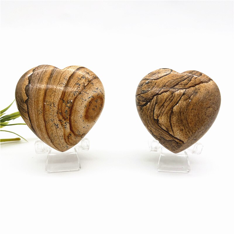 Coeur de Jaspe Paysage | Lithothérapie Stéphanie