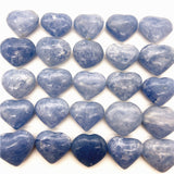 Coeur Calcite Bleue | Lithothérapie Stéphanie