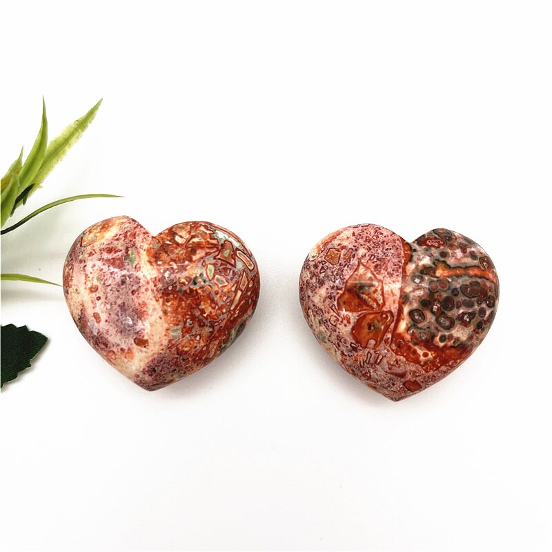 Coeur de Jaspe Léopard | Lithothérapie Stéphanie