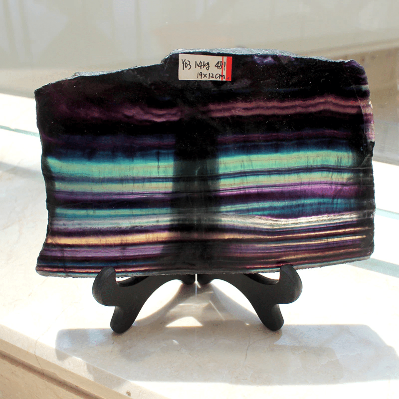 Tranche de Fluorine Naturelle | Lithothérapie Stéphanie