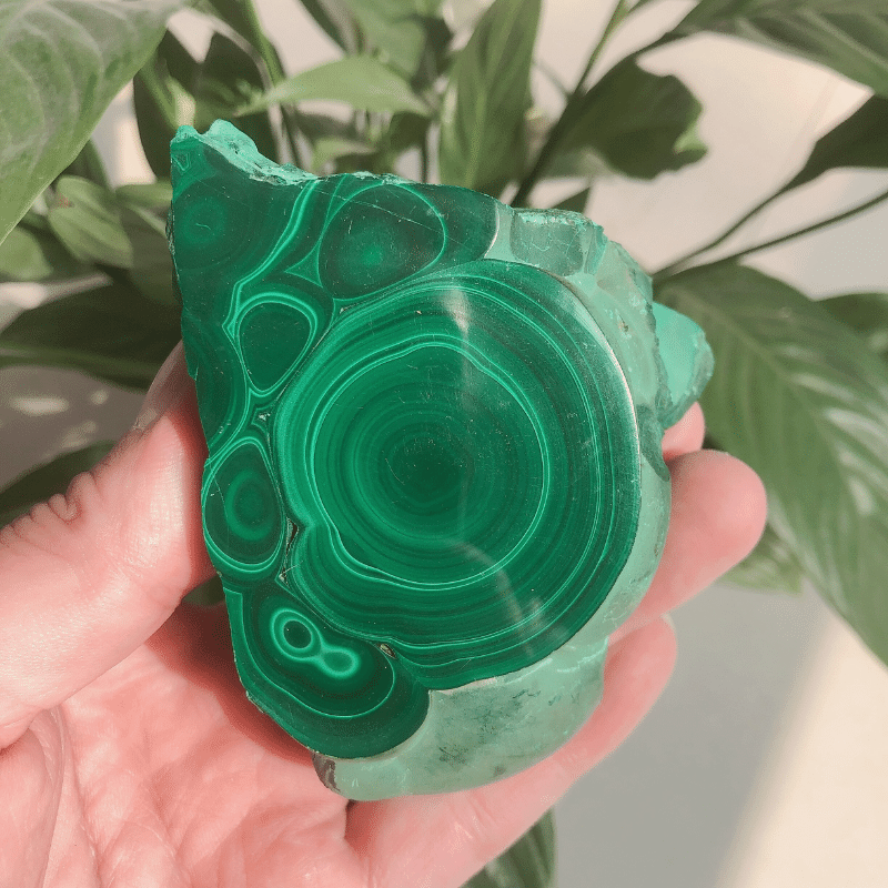 Morceau de Malachite | Lithothérapie Stéphanie