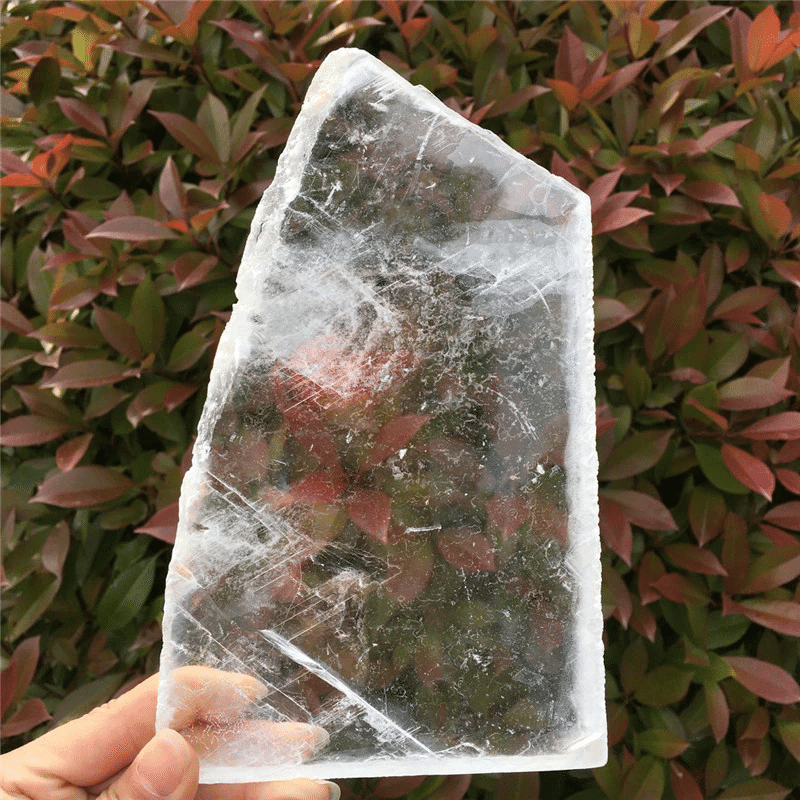 Tranche Sélénite | Lithothérapie Stéphanie